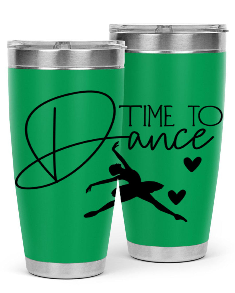 Time to Dance 85#- ballet- Tumbler