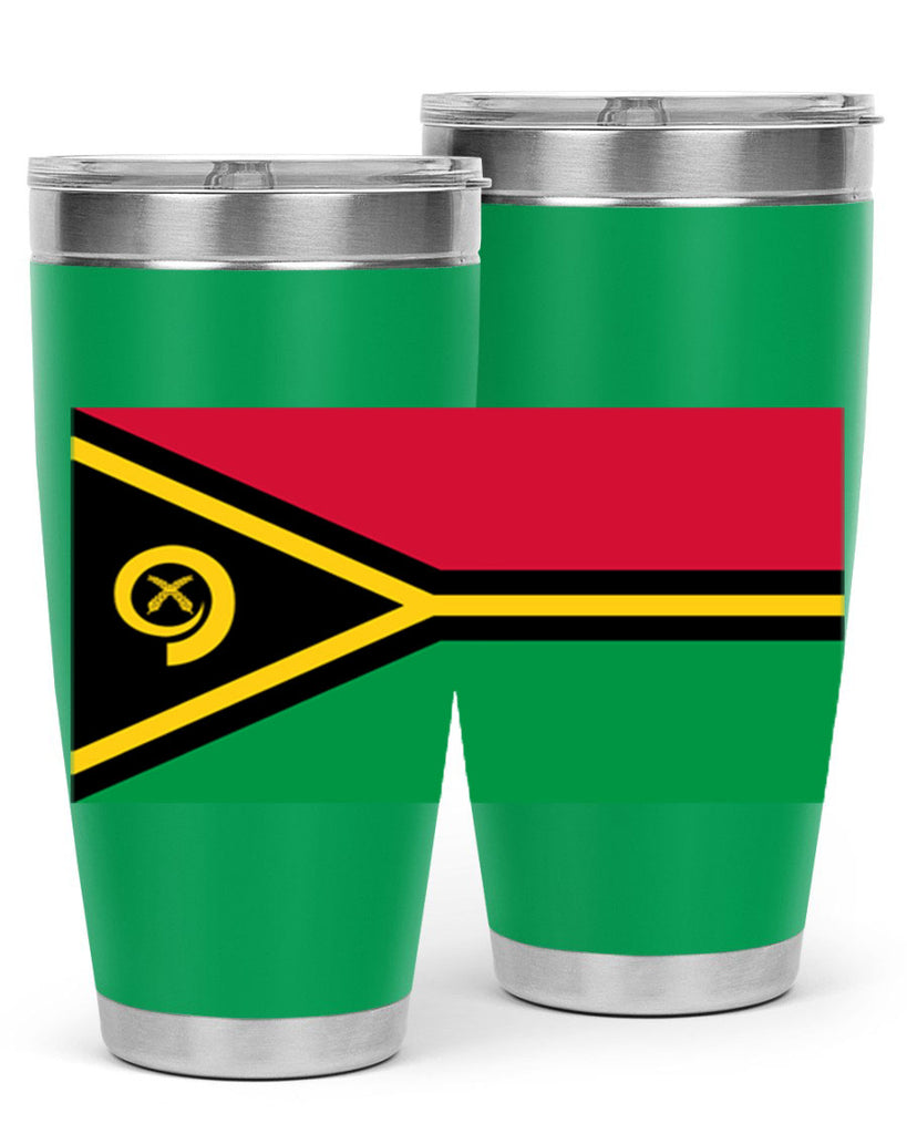 Vanuatu 7#- world flags- Tumbler