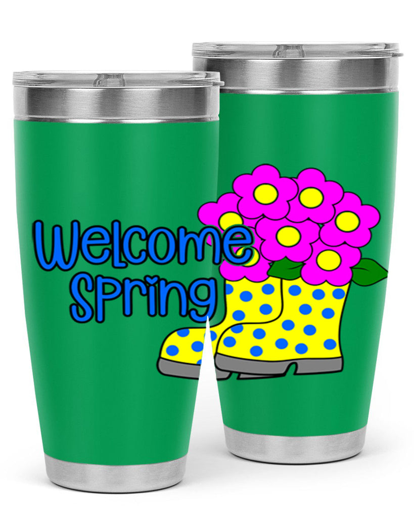 Welcome Spring rainboots page577#- spring- Tumbler
