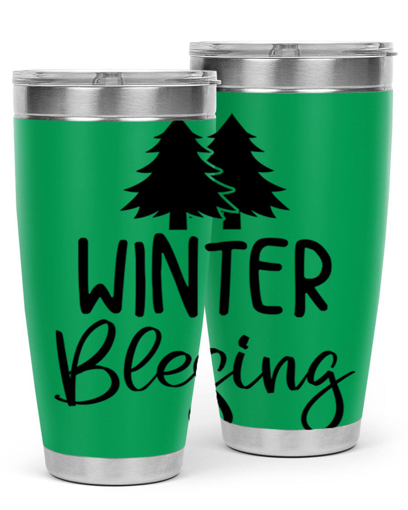 Winter Blesing483#- winter- Tumbler