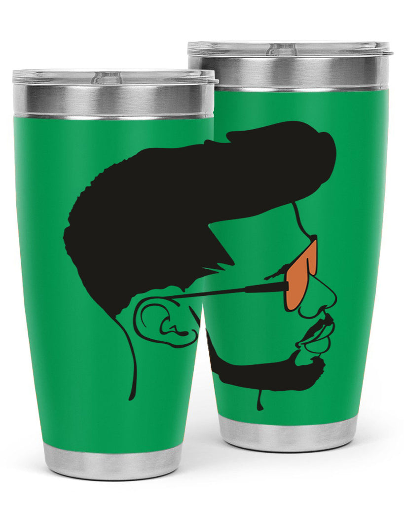 beardman 50#- black men - boys- tumbler