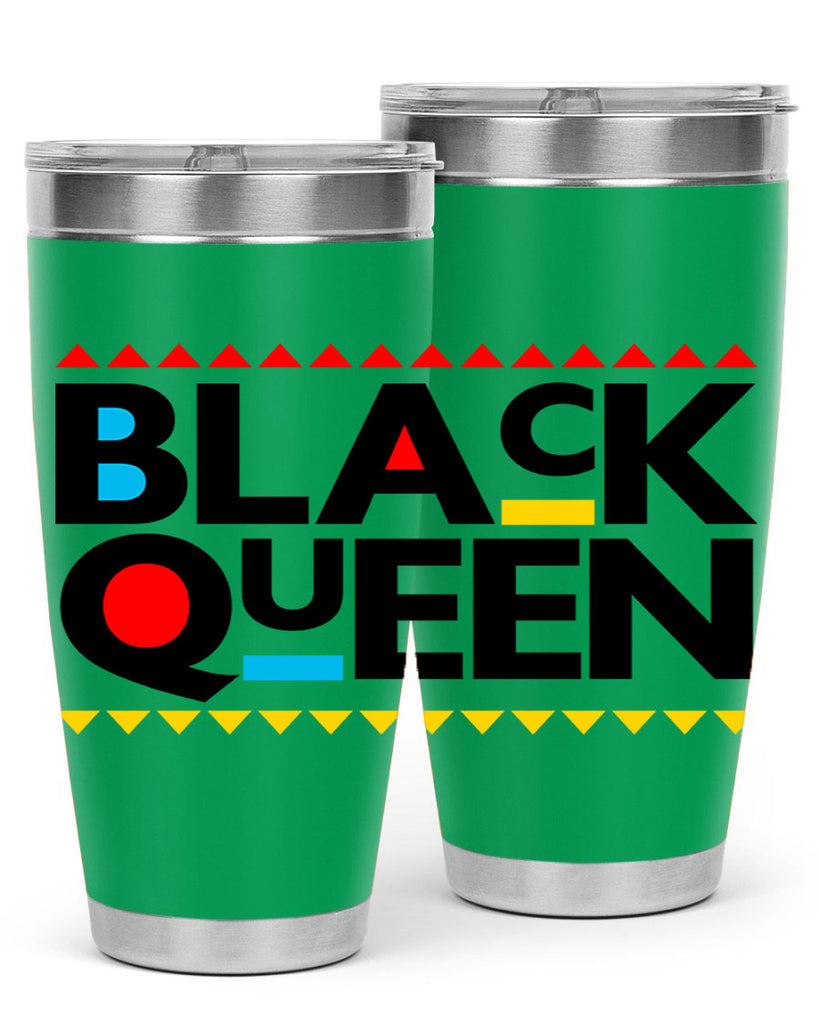 black queen 222#- black words phrases- Cotton Tank