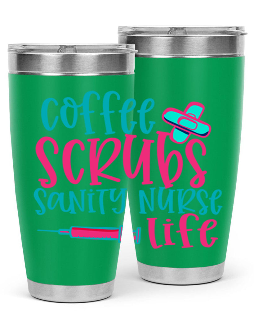 coffee scrubs sanity nurse life Style 390#- nurse- tumbler