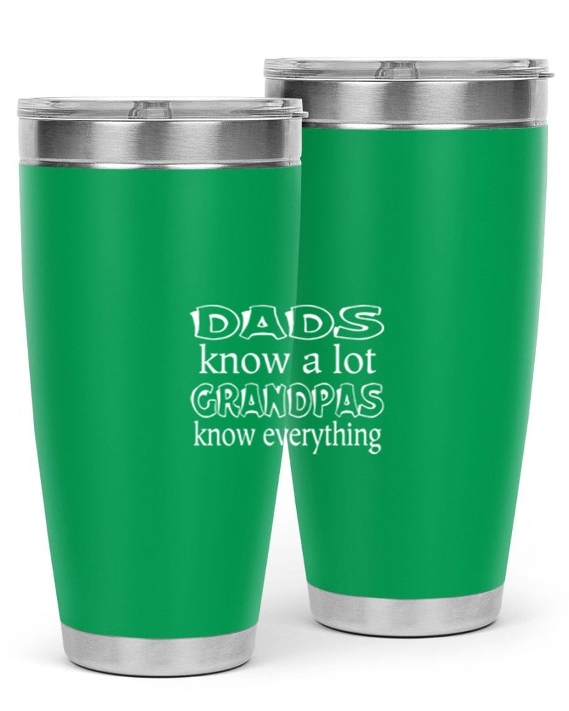 dads know a lot 17#- dad- Tumbler