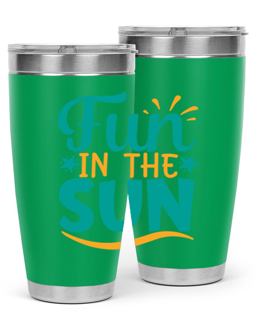 fun in the sun Style 103#- summer- Tumbler