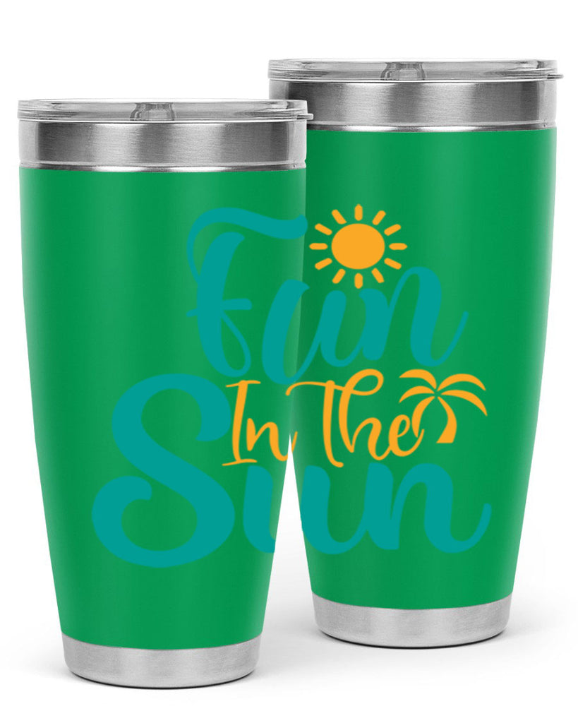 fun in the sun Style 104#- summer- Tumbler