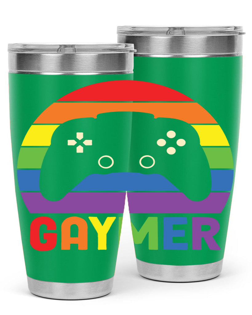 gaymer lgbt gamer rainbow flag lgbt 135#- lgbt- Tumbler