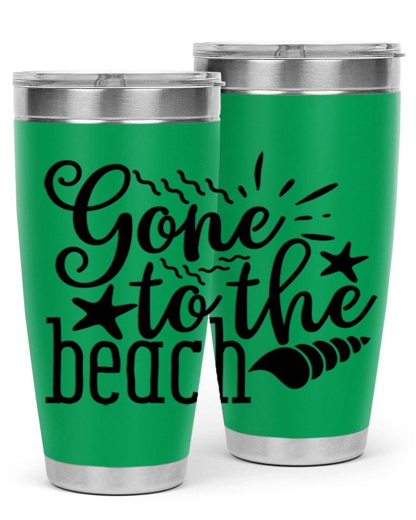 gone to the beach Style 100#- summer- Tumbler
