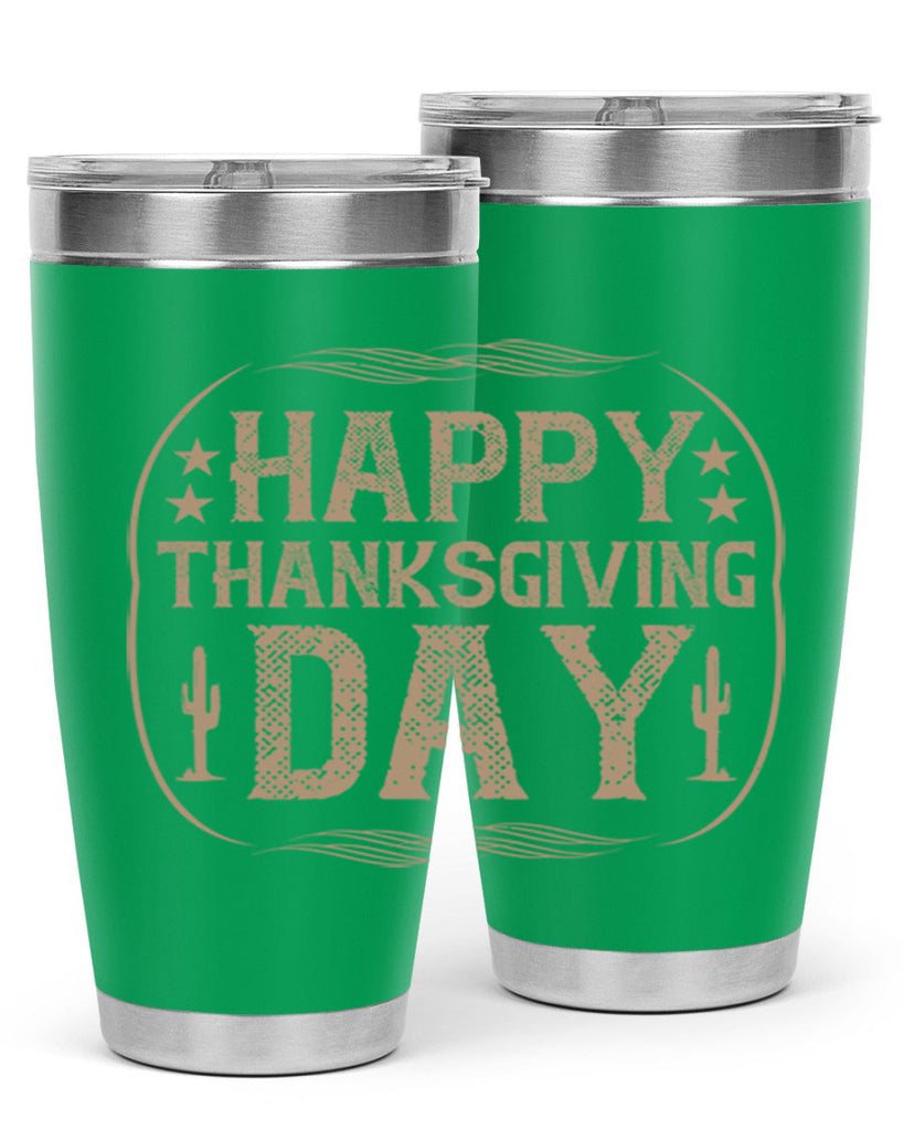happy thanksgiving day 35#- thanksgiving- Tumbler