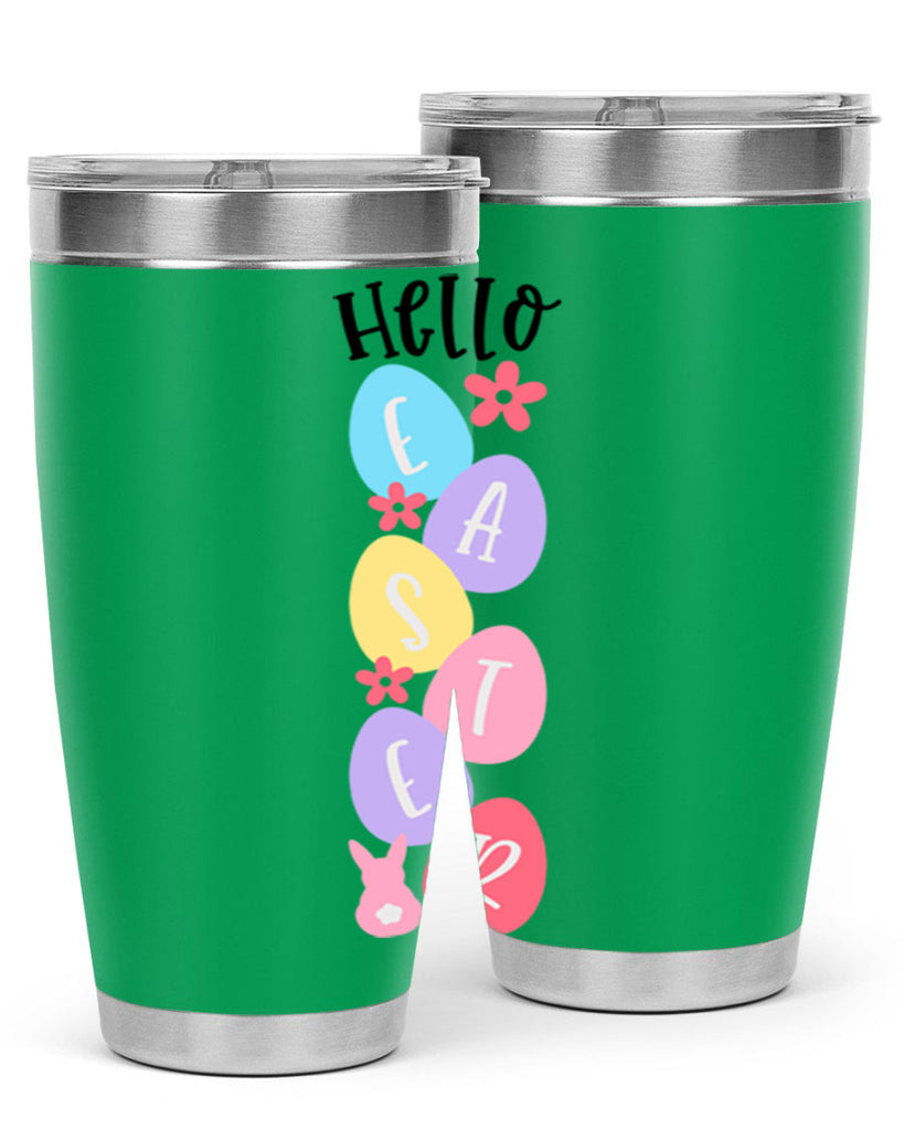 hello easter 32#- easter- Tumbler