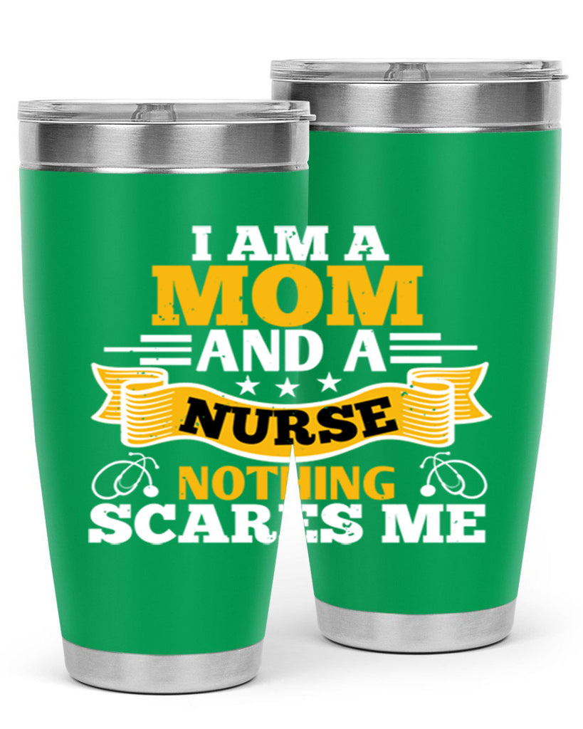 i am amom and a nurse Style 396#- nurse- tumbler