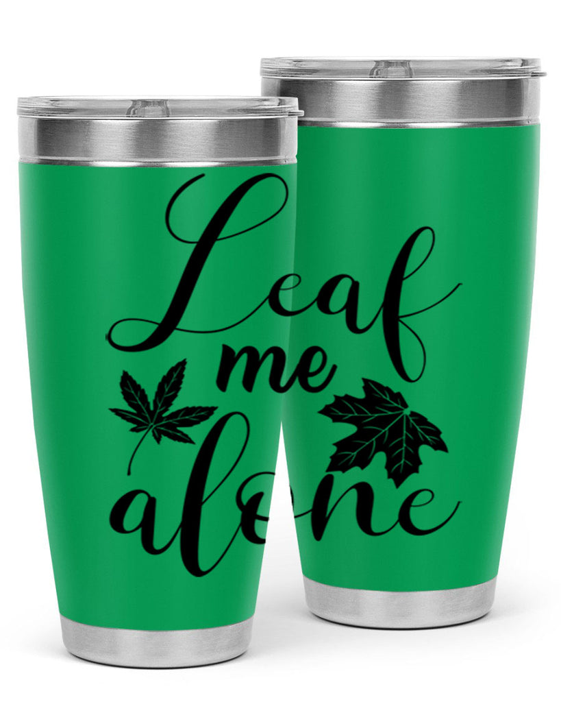 leaf me alone 387#- fall- Tumbler