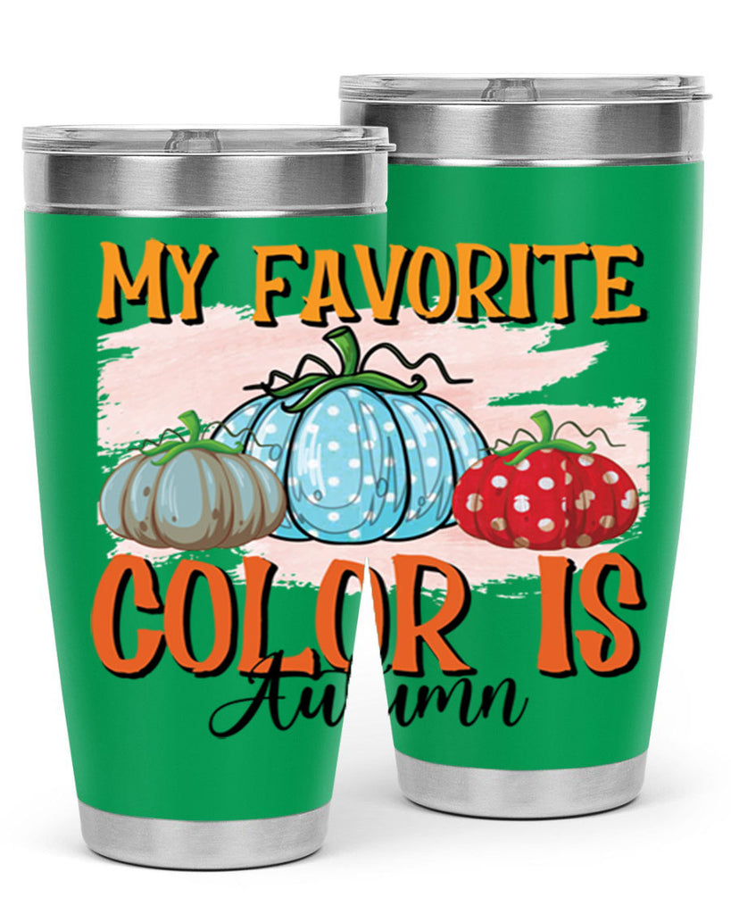 my favorite color is autumn 436#- fall- Tumbler