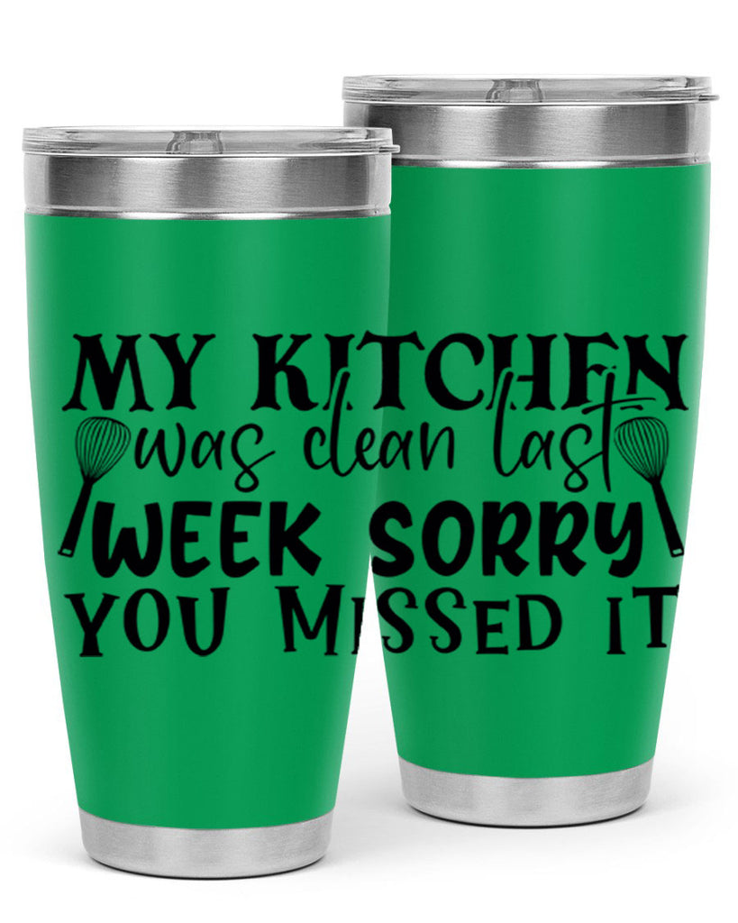 my kitchen was clean last week sorry you missed it 84#- kitchen- Tumbler