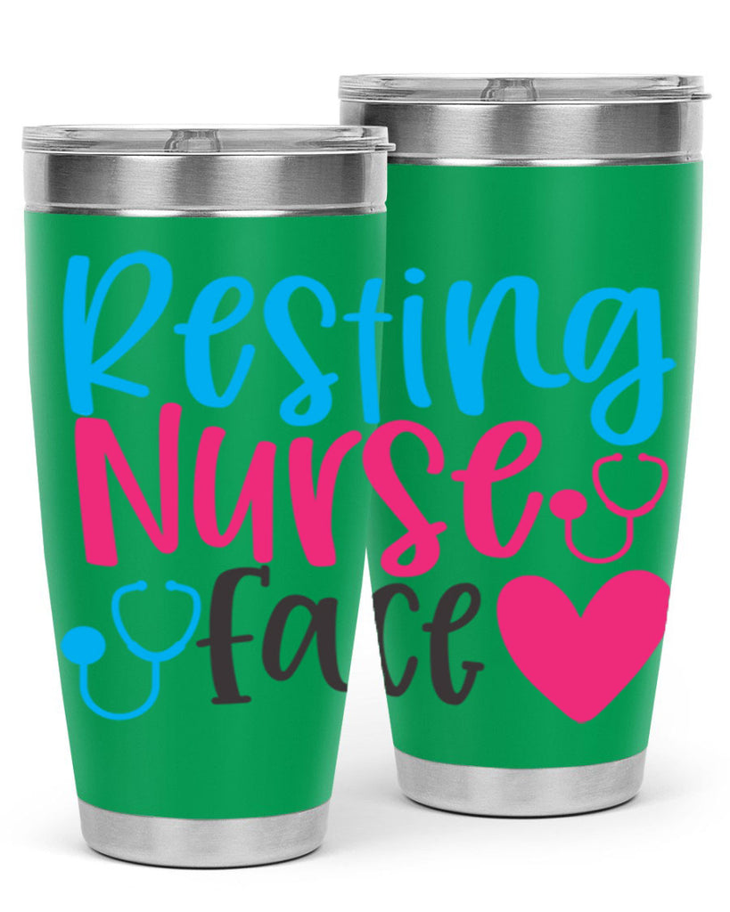 resting nurse face Style Style 56#- nurse- tumbler