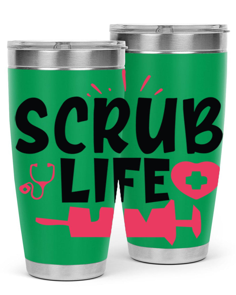 scrub life Style Style 44#- nurse- tumbler