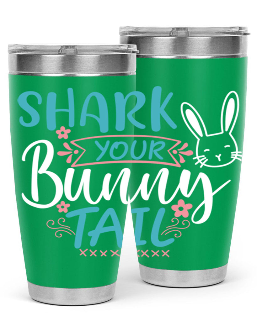 shark your bunny tail 9#- easter- Tumbler