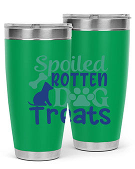 spoiled rotten dog treats Style 62#- dog- Tumbler