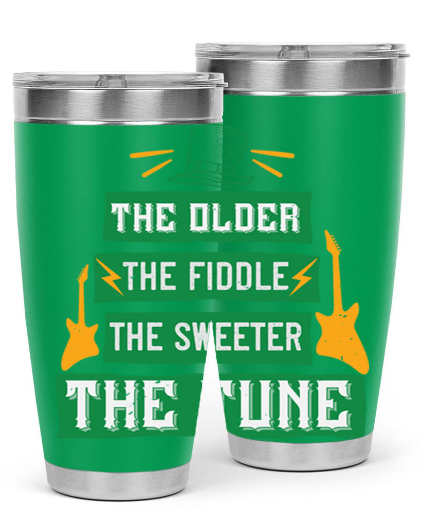 the older the fiddle the sweetrt the tune Style 9#- St Patricks Day- Tumbler
