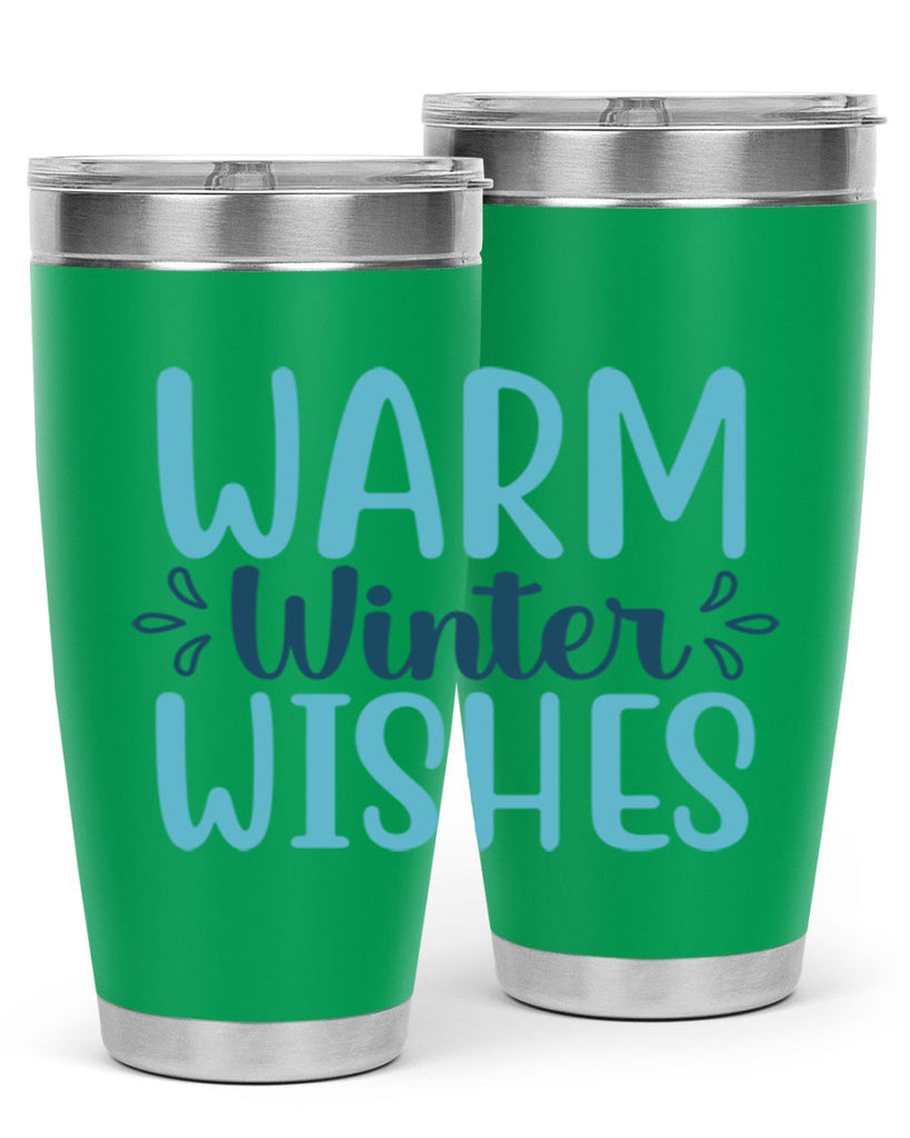 warm winter wishes 455#- winter- Tumbler