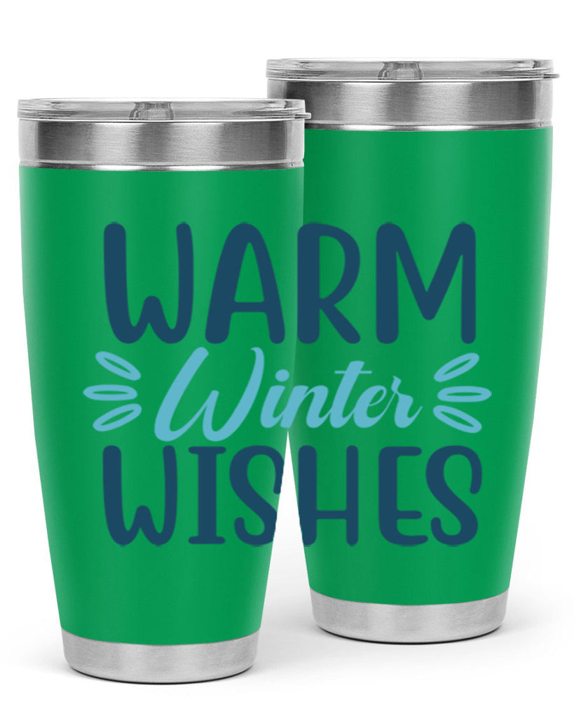 warm winter wishes 456#- winter- Tumbler