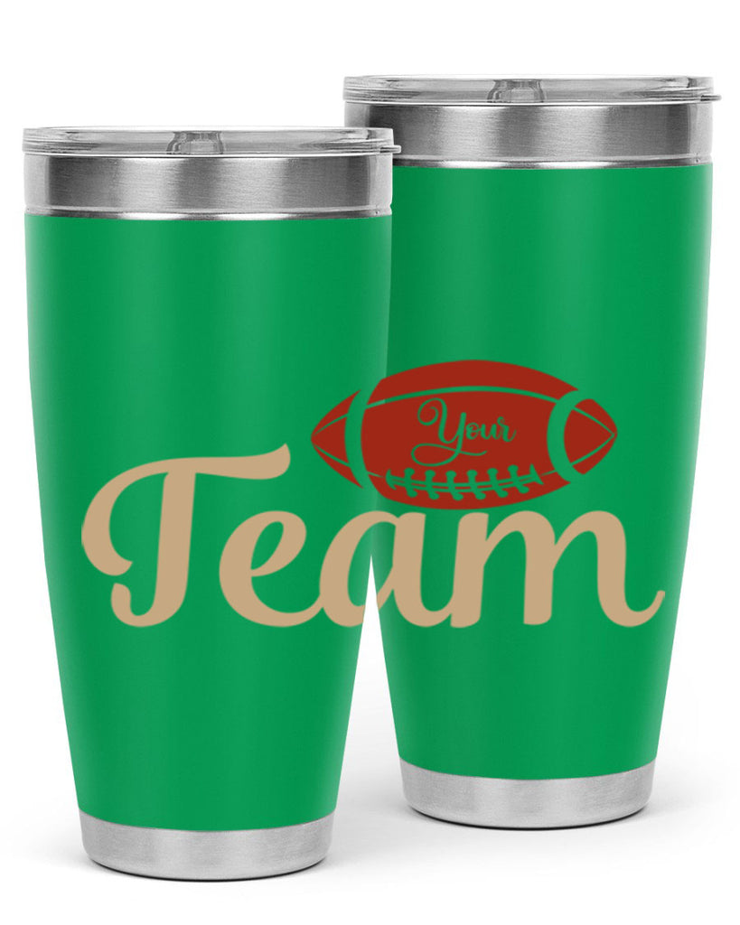your team 2271#- softball- Tumbler