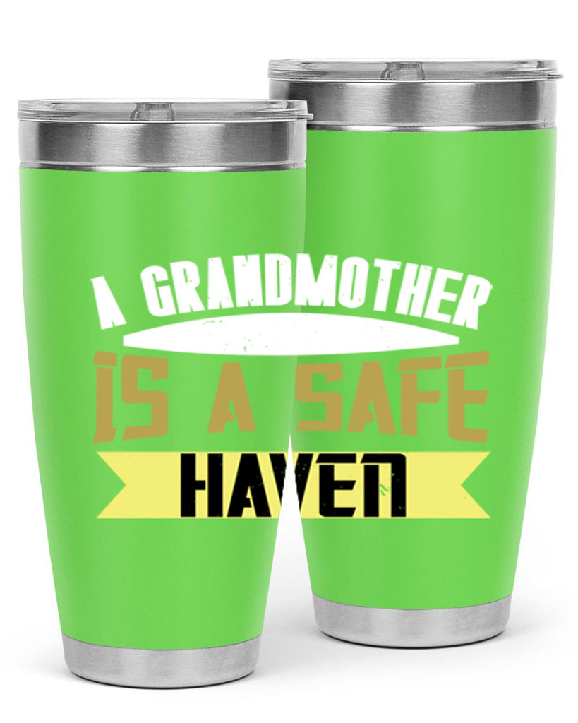 A Grandmother is a safe 41#- grandma - nana- Tumbler