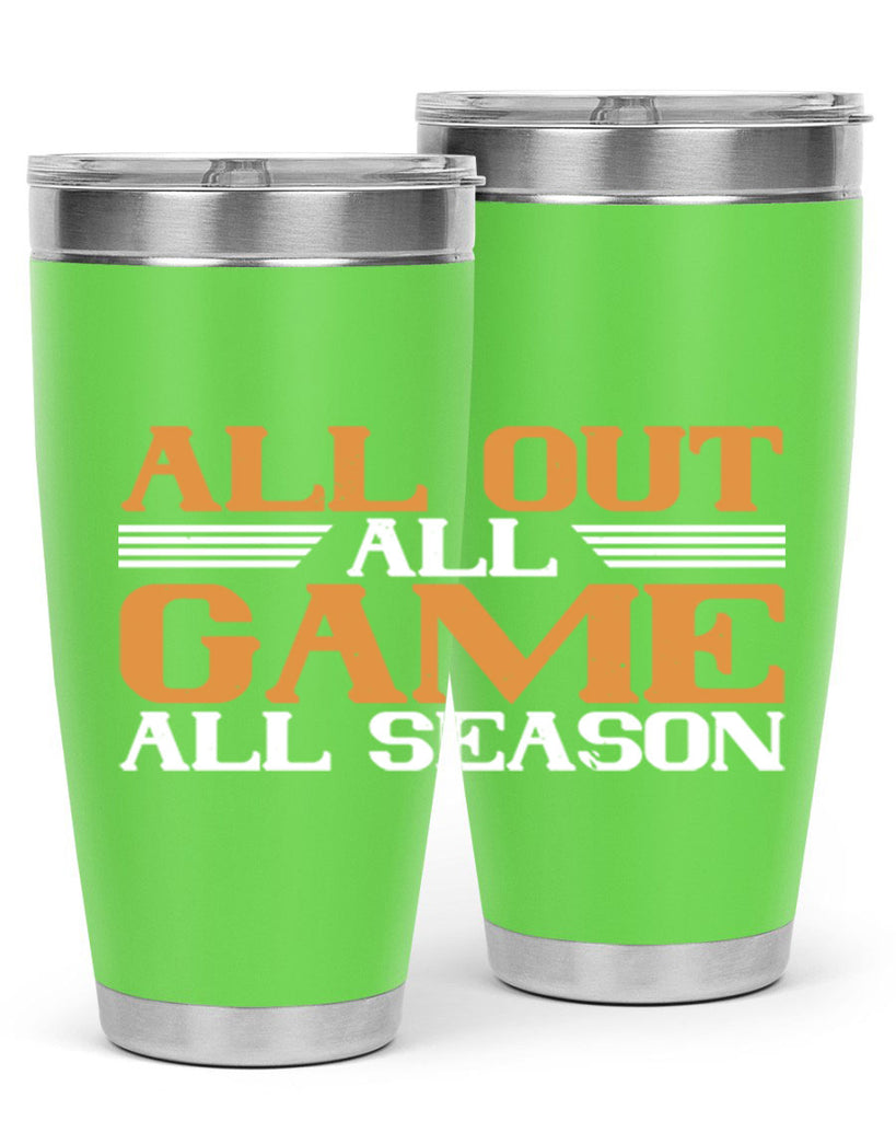 All out all game all season 2238#- badminton- Tumbler