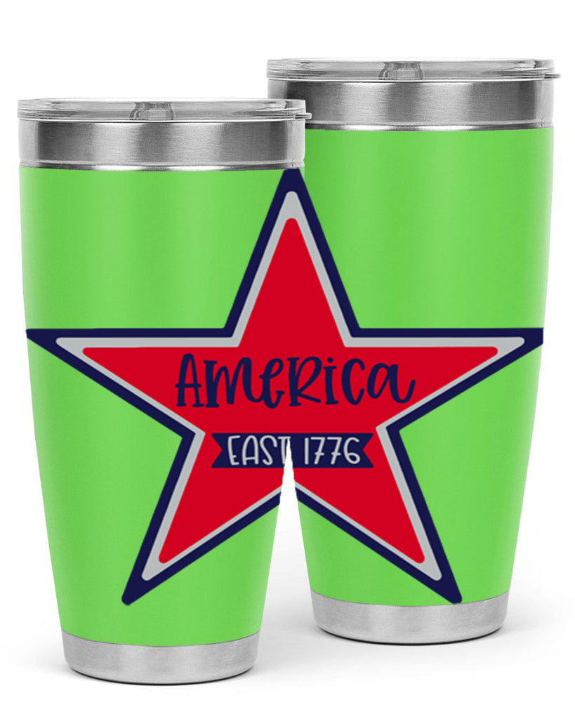 America East Style 144#- Fourt Of July- Tumbler