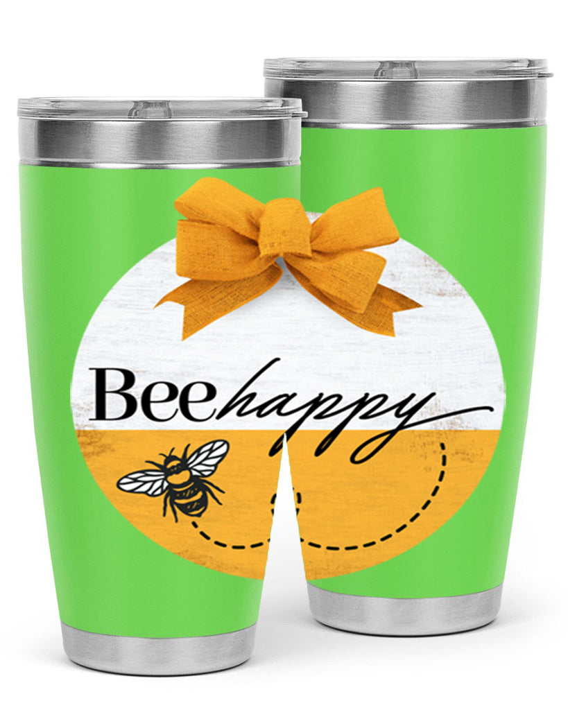 Bee Happy Mockup27#- spring- Tumbler