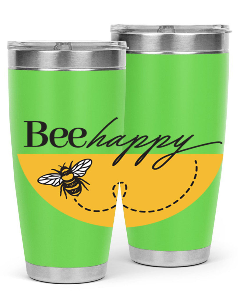 Bee Happy30#- spring- Tumbler