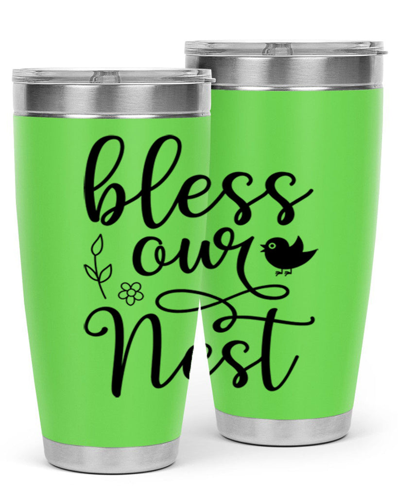 Bless our nest  68#- spring- Tumbler