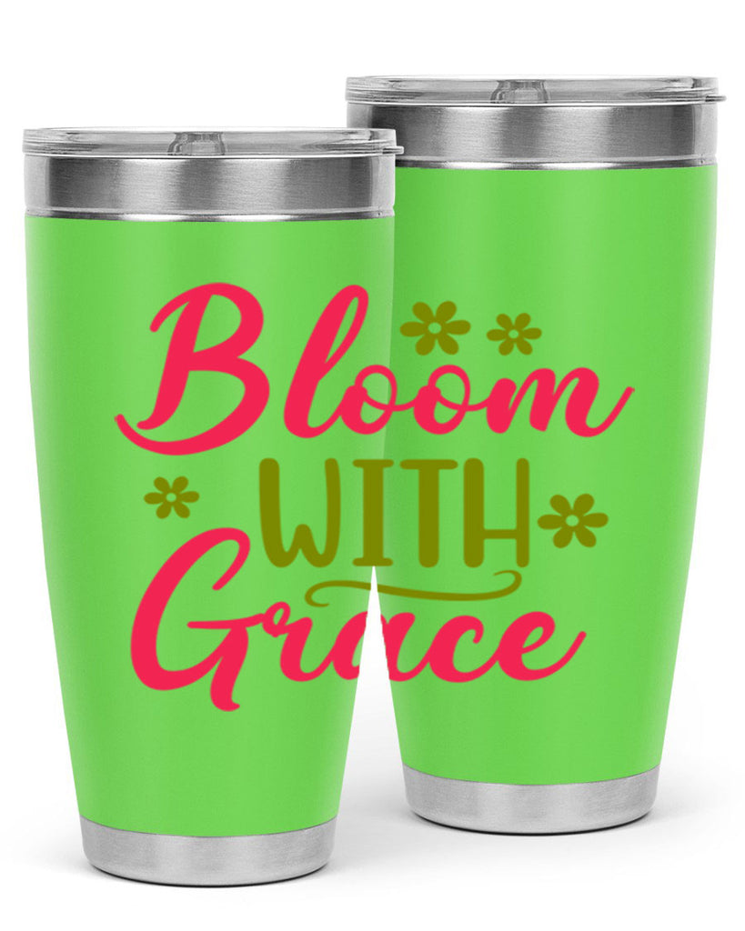 Bloom With Grace 80#- spring- Tumbler