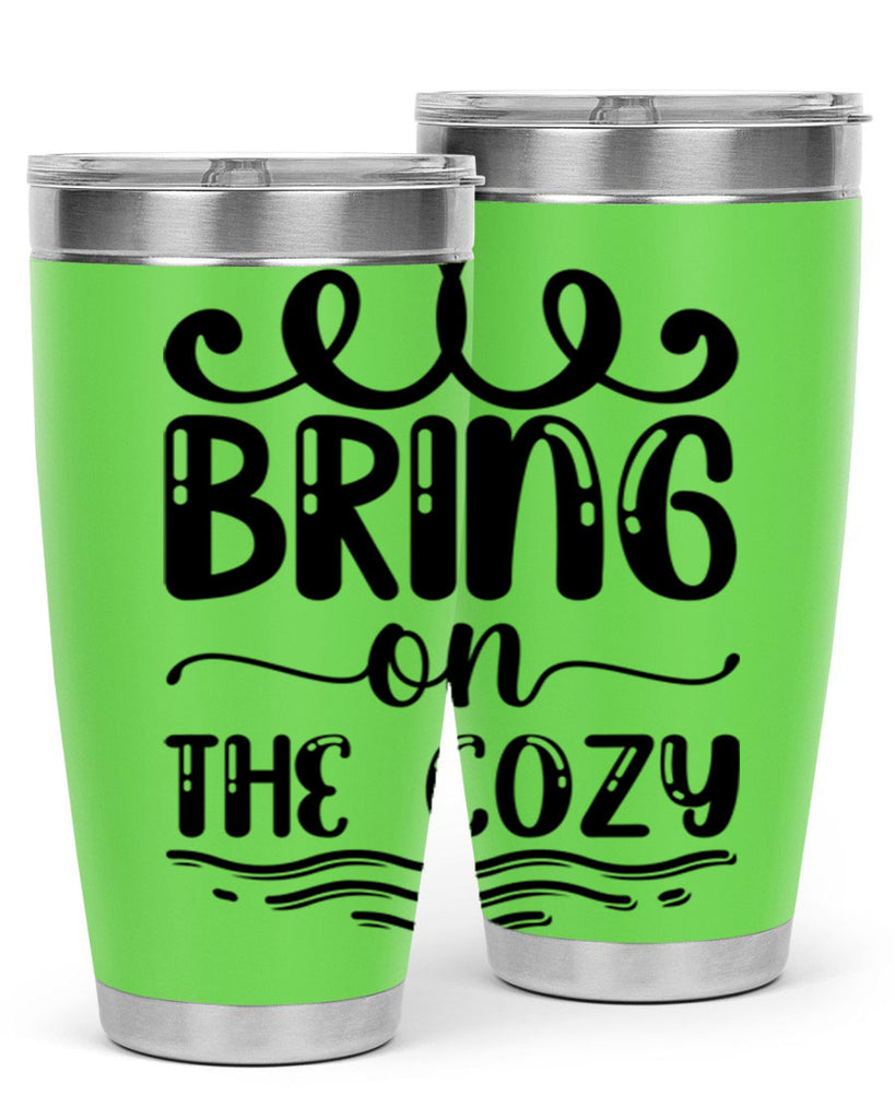Bring on the Cozy 26#- winter- Tumbler
