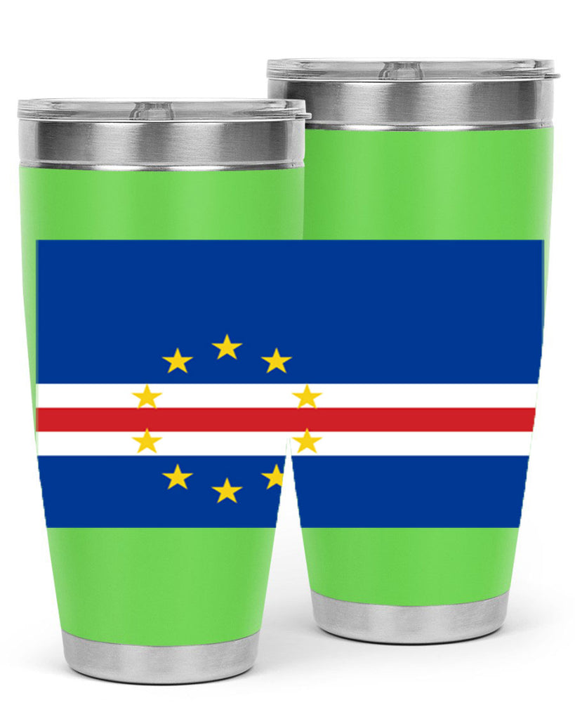 Cabo Verde 169#- world flags- Tumbler