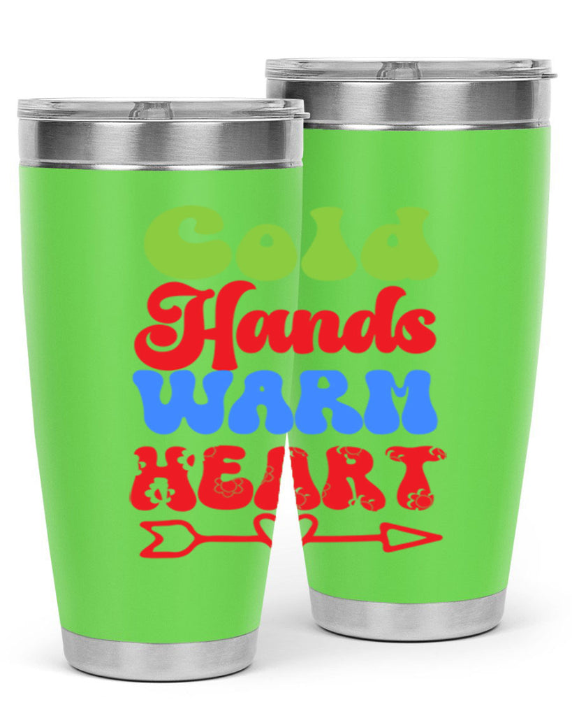 Cold hands warm heart 52#- winter- Tumbler
