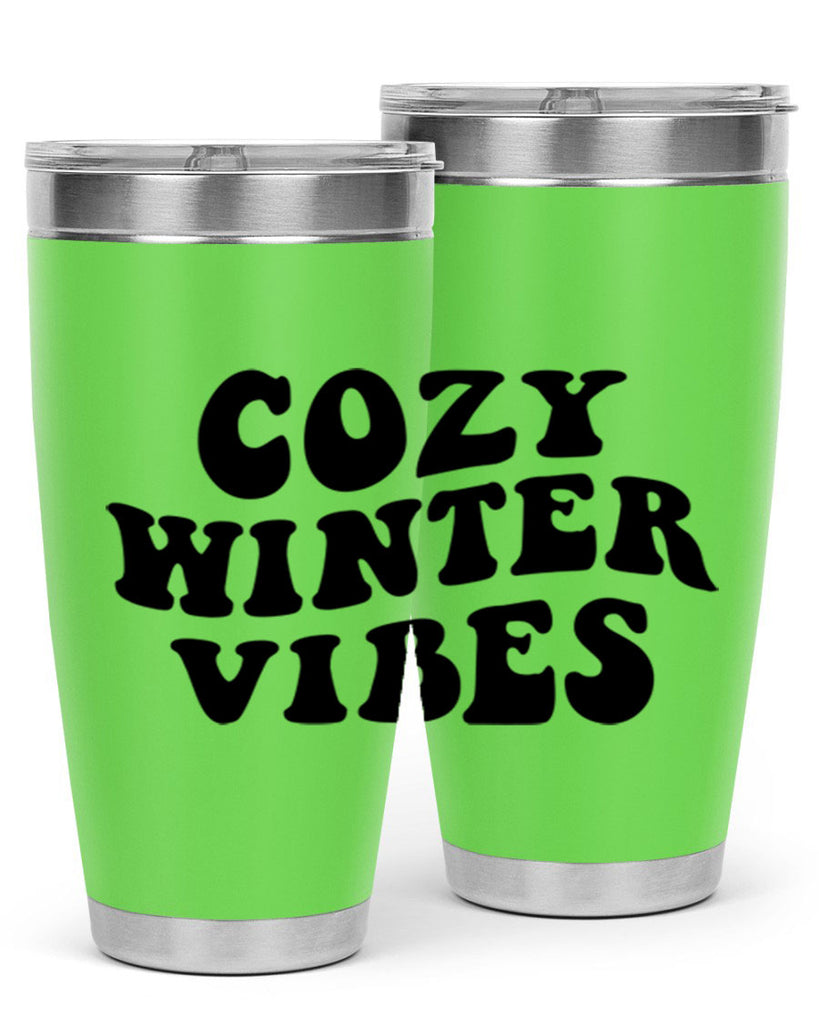 Cozy Winter Vibes 64#- winter- Tumbler
