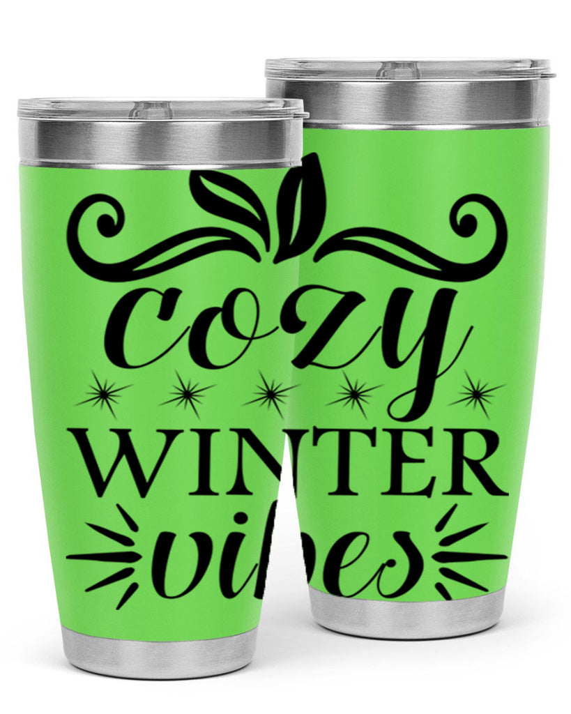 Cozy Winter Vibes 78#- winter- Tumbler
