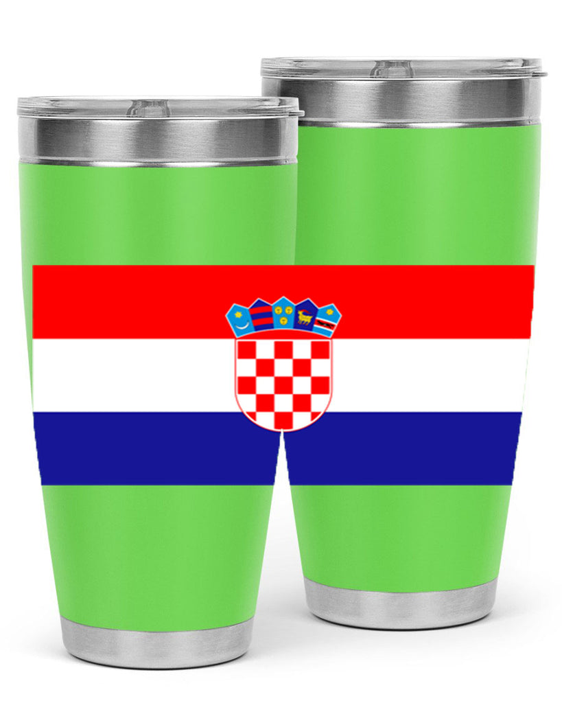 Croatia 155#- world flags- Tumbler