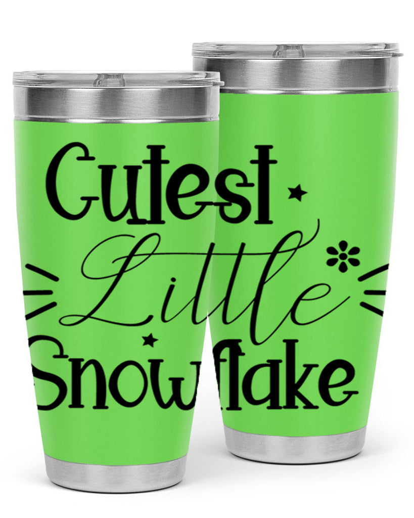 Cutest Little Snowflake90#- winter- Tumbler