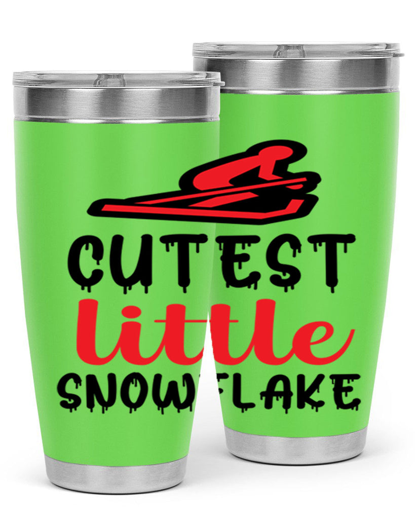 Cutest little snowflake 87#- winter- Tumbler