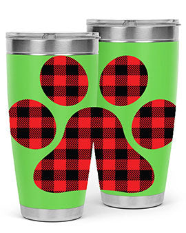 Dog Paw Style 95#- dog- Tumbler