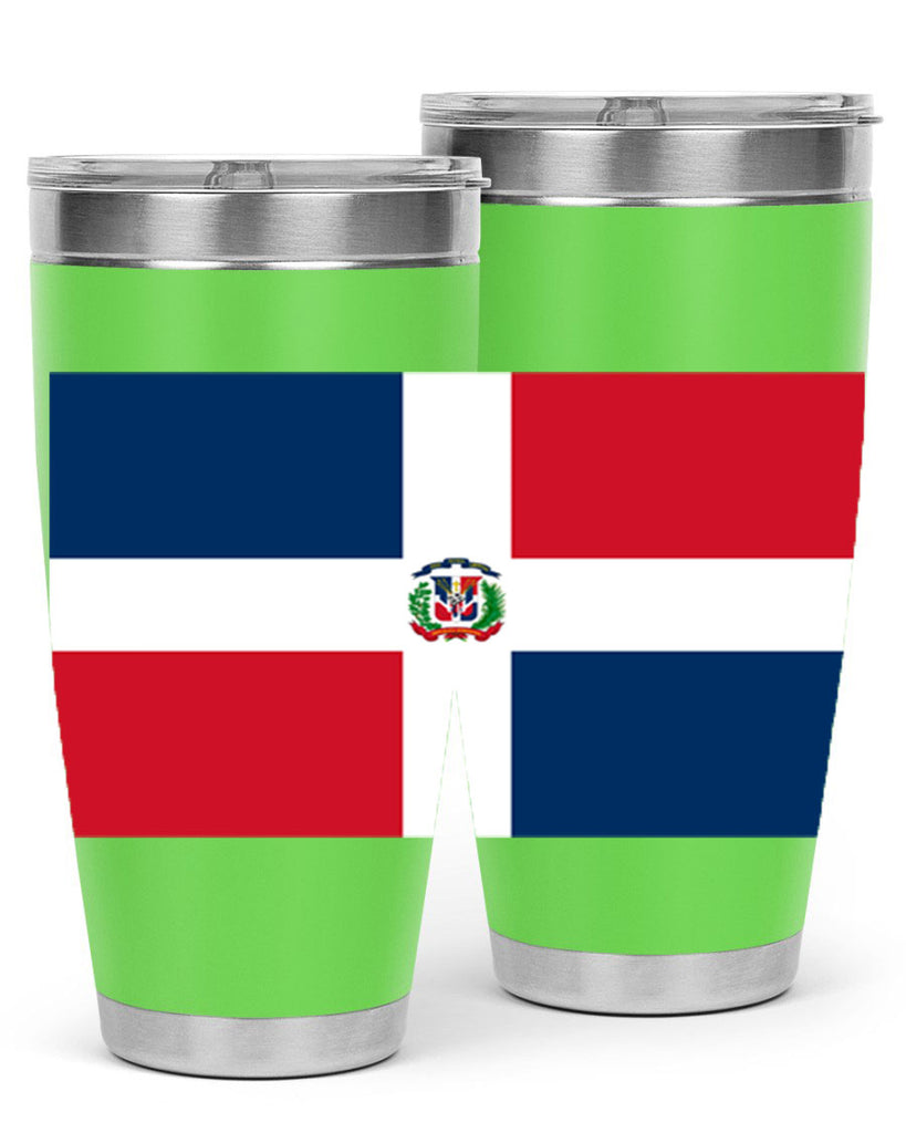 Dominican Republic 148#- world flags- Tumbler