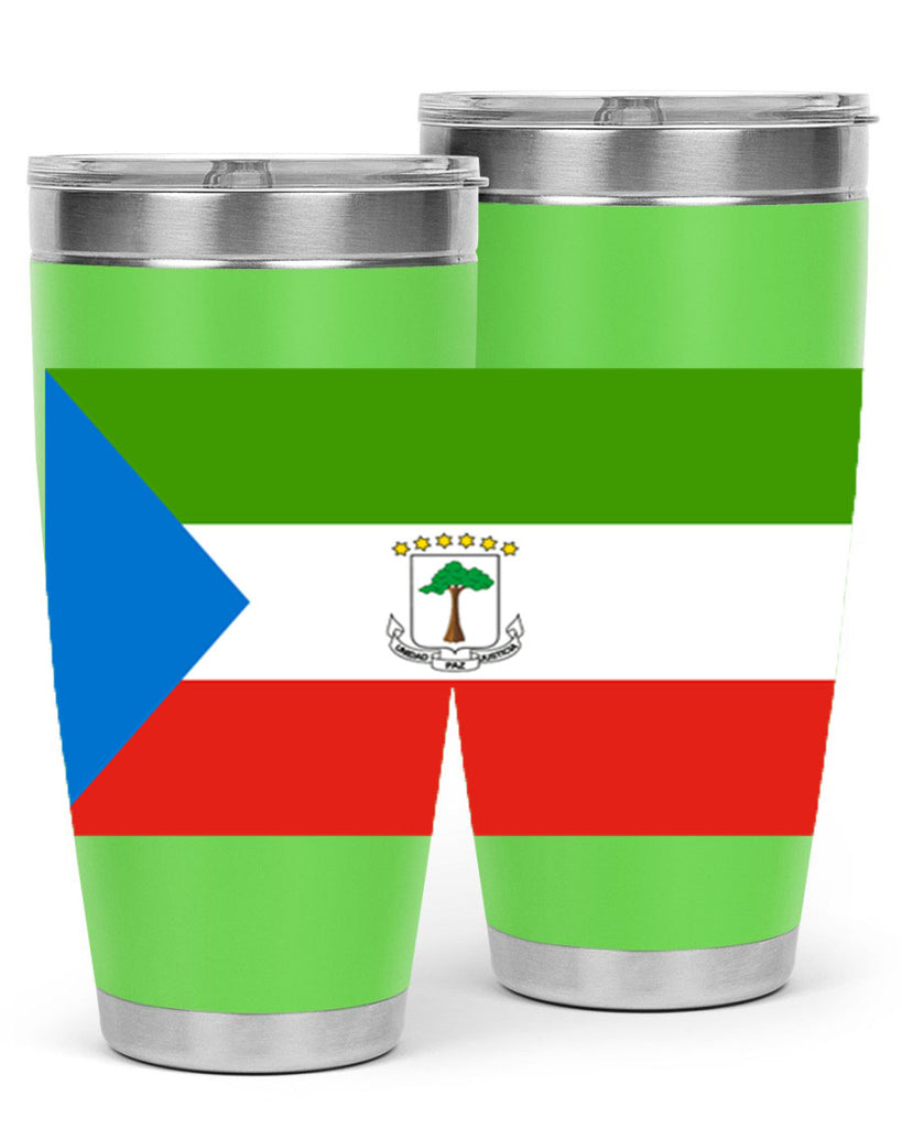 Equatorial Guinea 144#- world flags- Tumbler