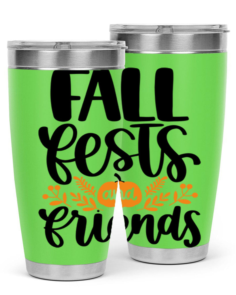 Fall Fests And Friends 484#- fall- Tumbler