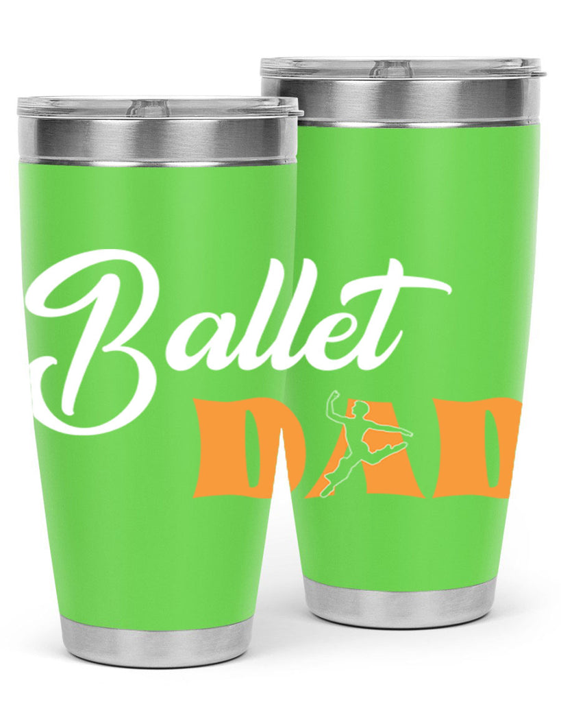 Fitted Dance Dad Ballet SVG Ballet 39#- ballet- Tumbler