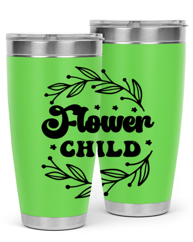 Flower child  141#- spring- Tumbler