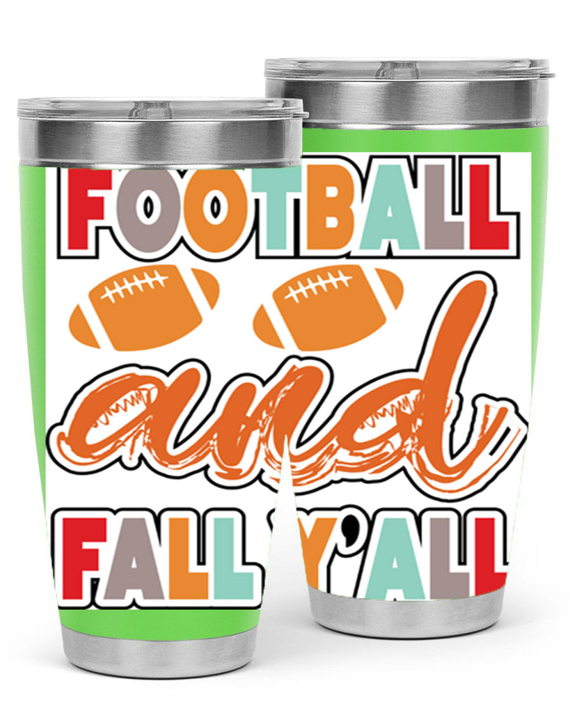 FootballandFallYall 186#- fall- Tumbler