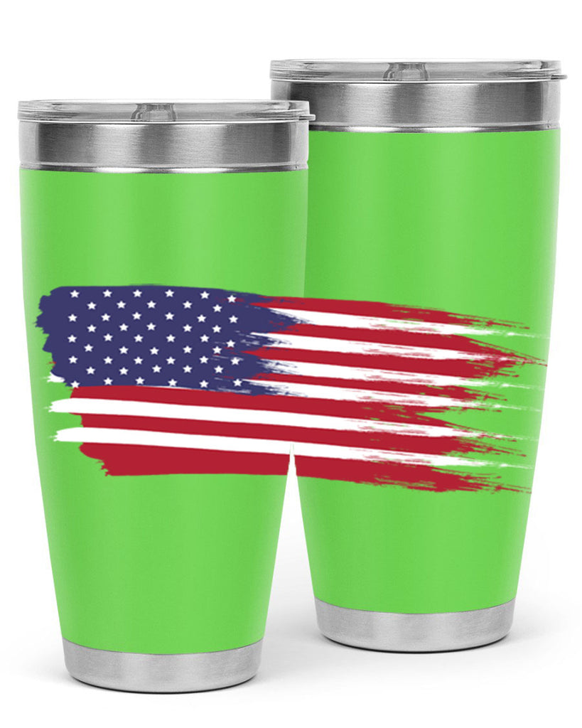 Grunge Flag 54#- Us Flags- Tumbler