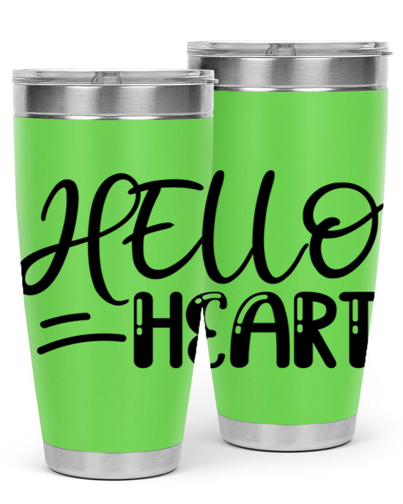 HELLO HEART  220#- spring- Tumbler
